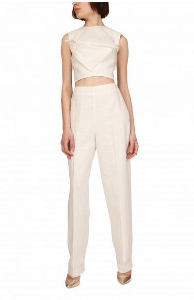 Wide leg  Linen Trousers I Hollie