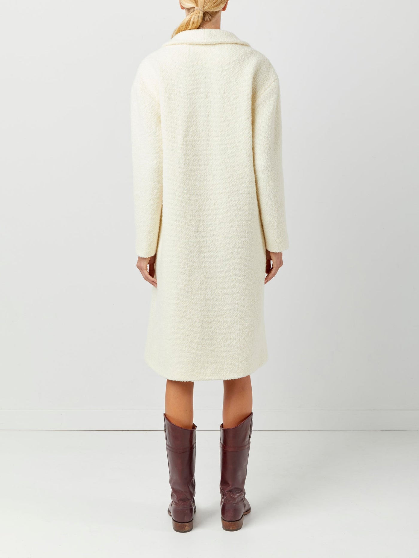 Boucle Sweater Coat