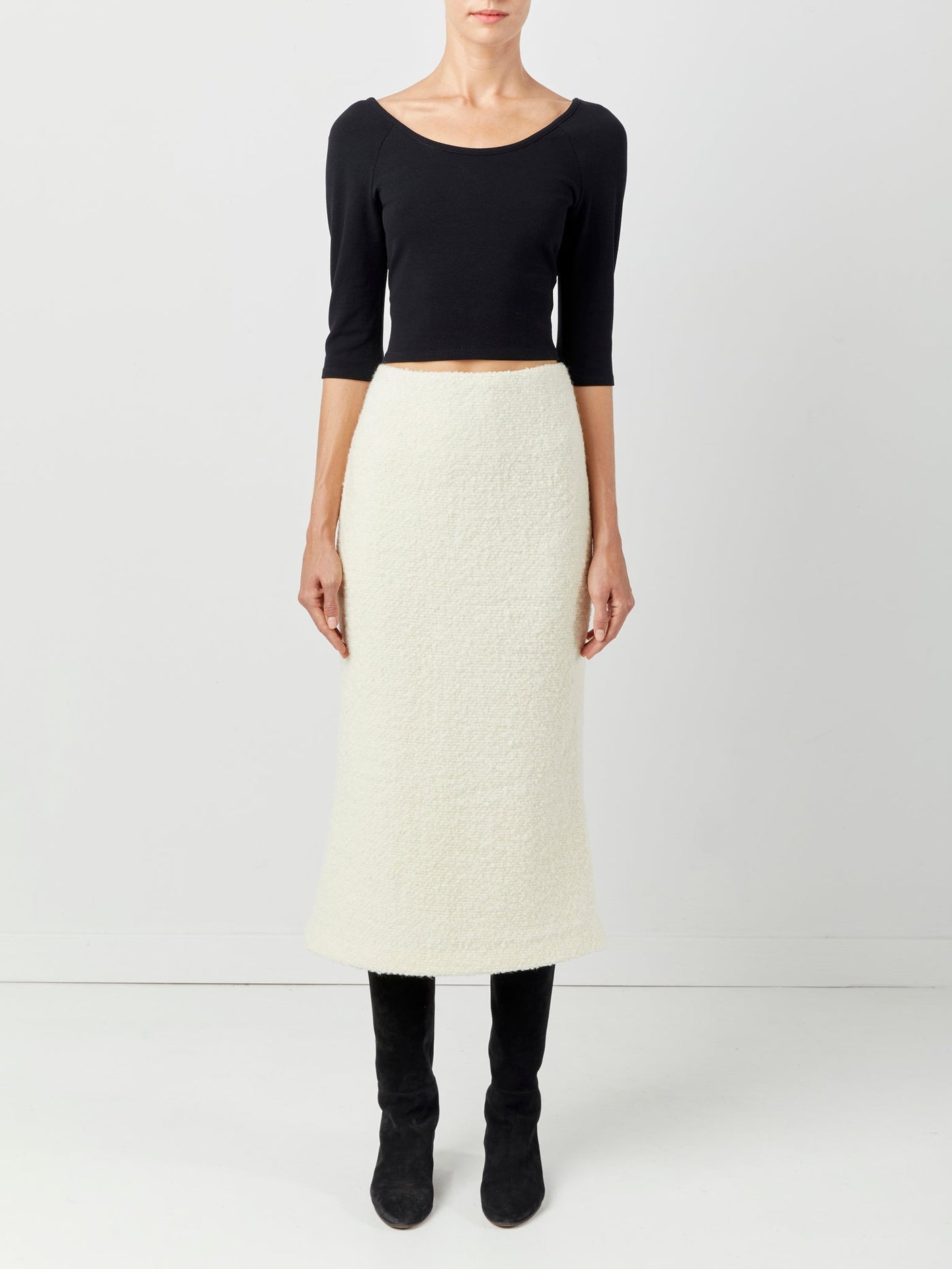 Boucle Midi Skirt