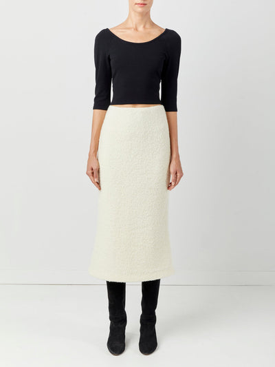 Boucle Midi Skirt