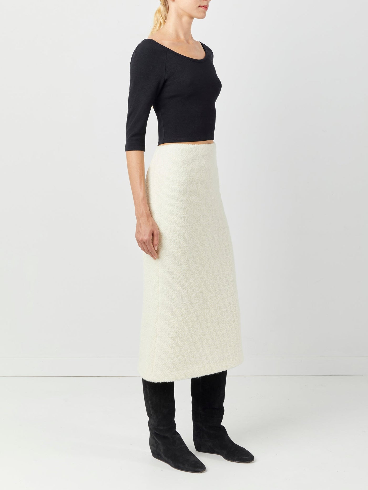 Boucle Midi Skirt