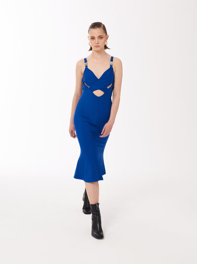 Sour Figs Body Cut Stretch Jersey Bandage Dress makes a statement look at a special event and a perfect outfit that stands out at a party