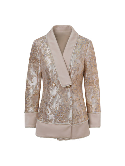 WOMEN'S JACQUARD BLAZER