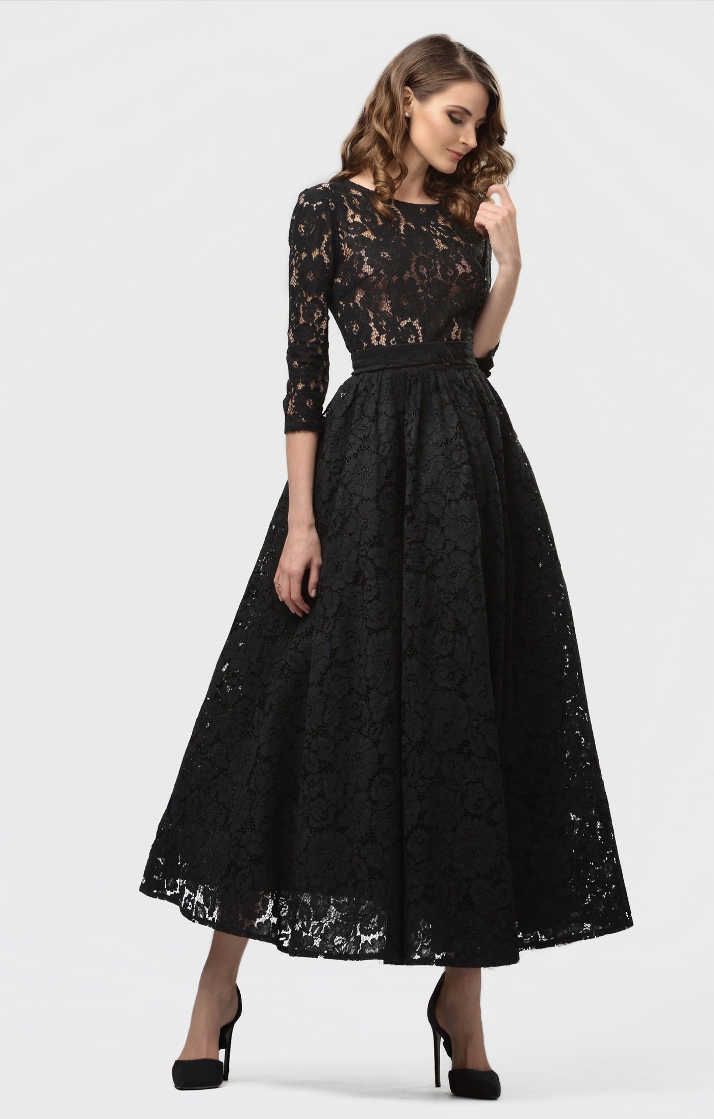 Lace dress "Vicktoria" Black