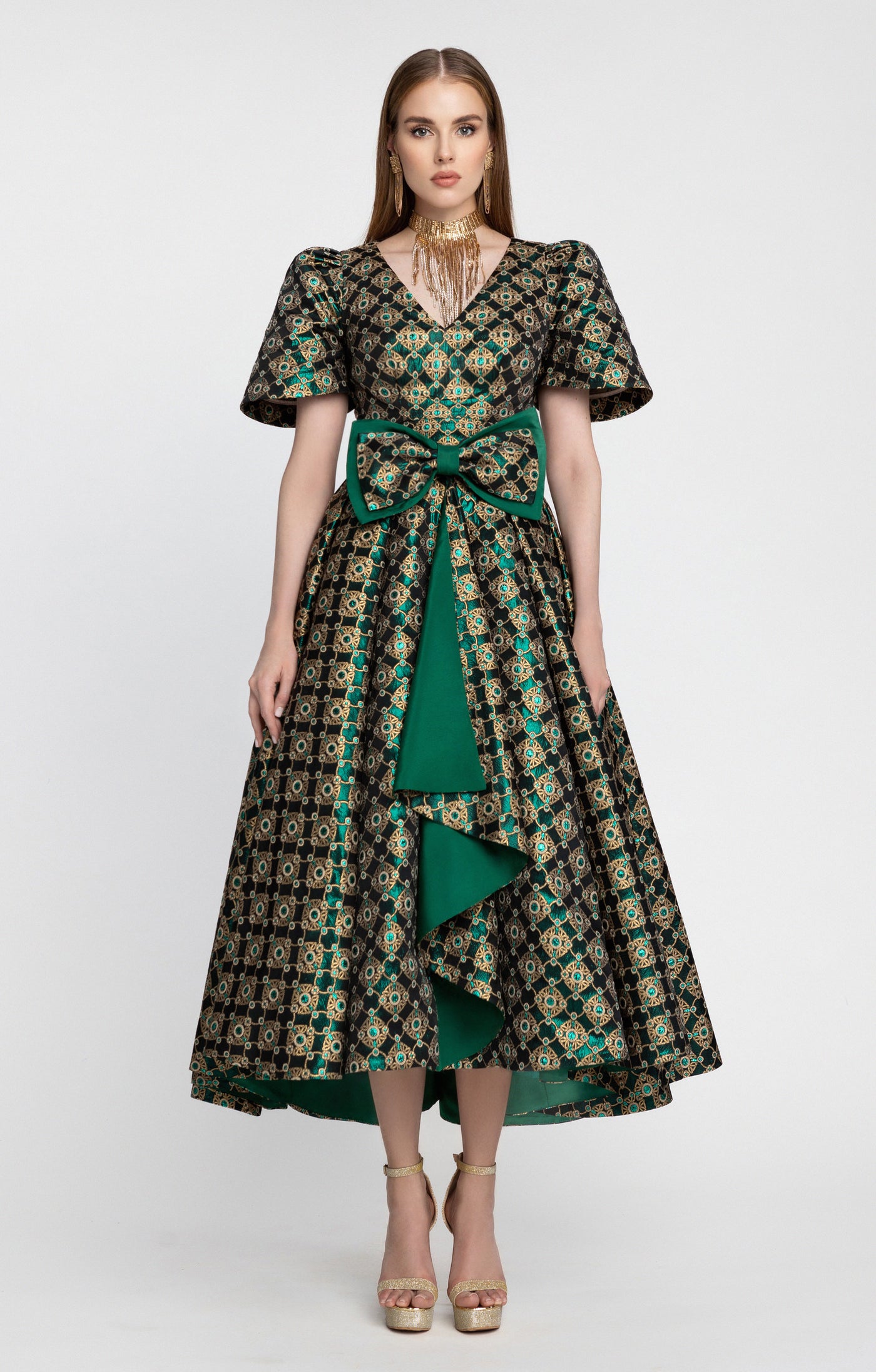 Jacquard Dress-Set "Jamila"