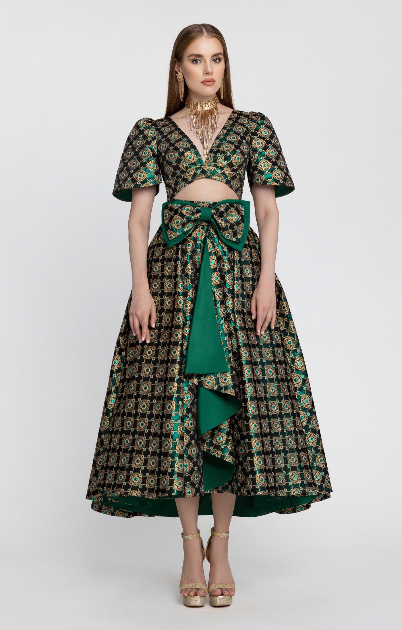 Jacquard Dress-Set "Jamila"