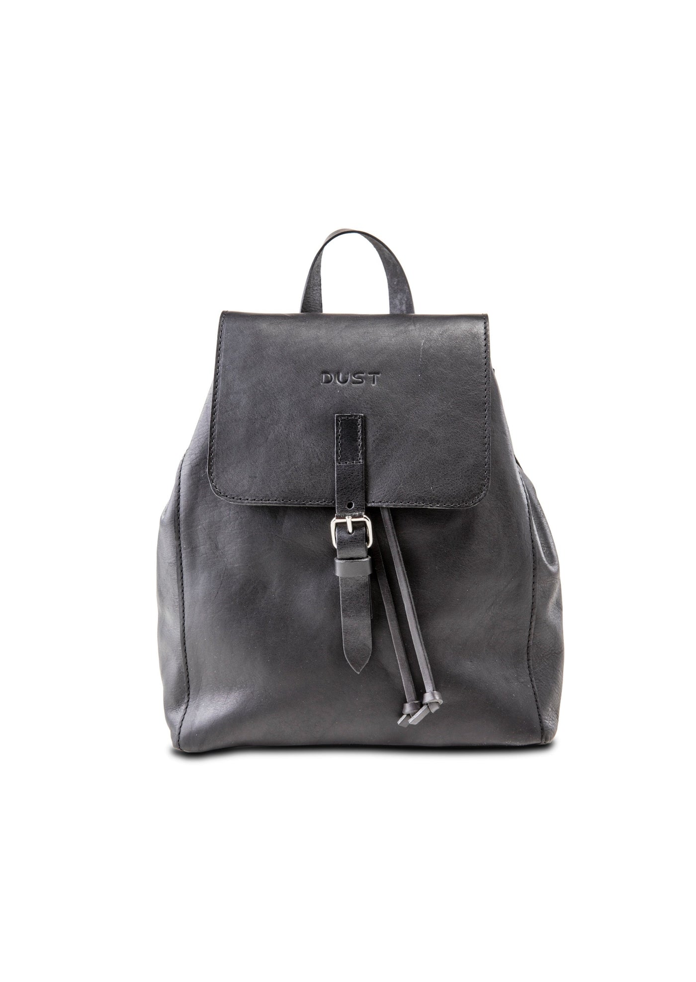 Leather Backpack in Arizona Black Mod 261