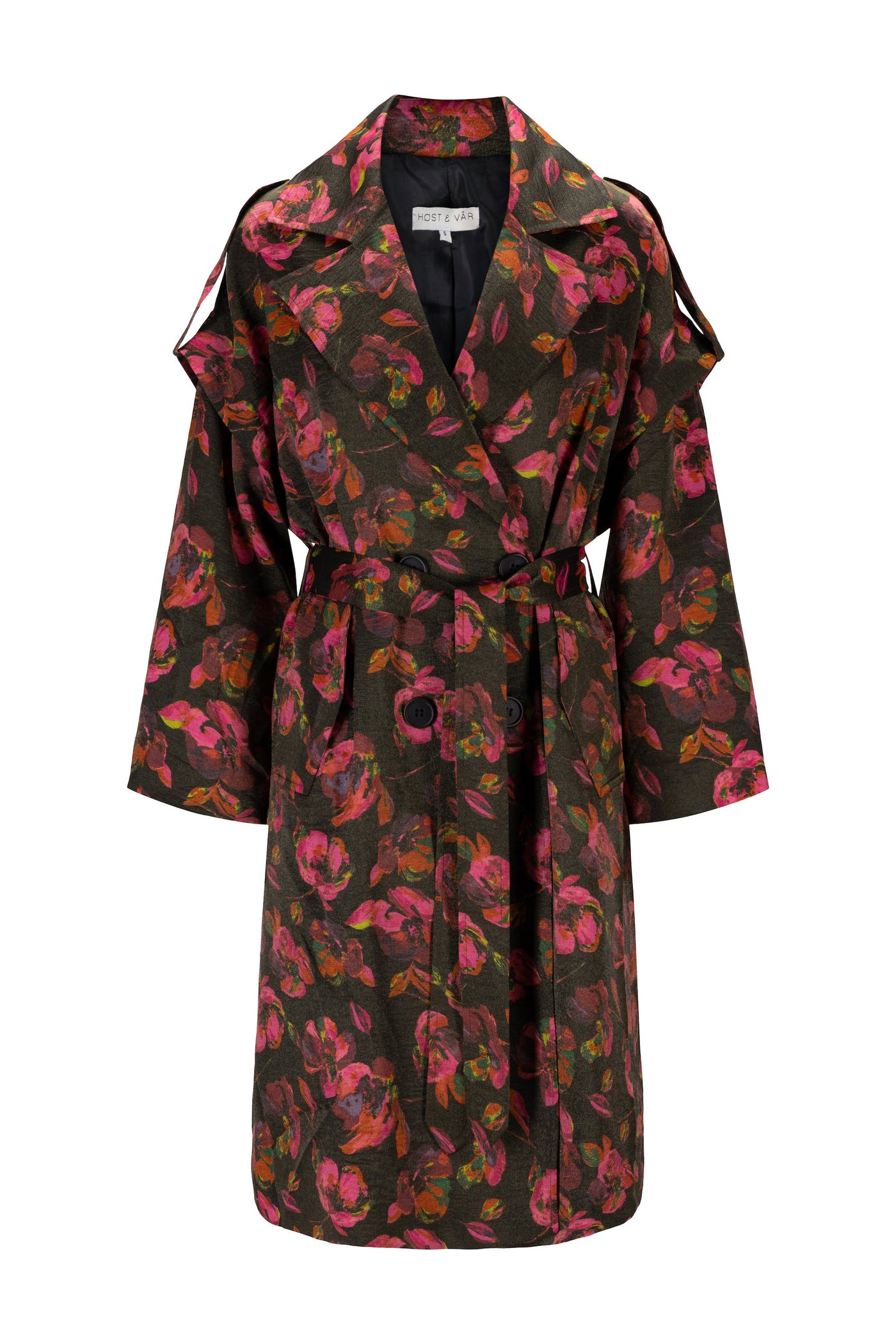 Coat Astra trench print