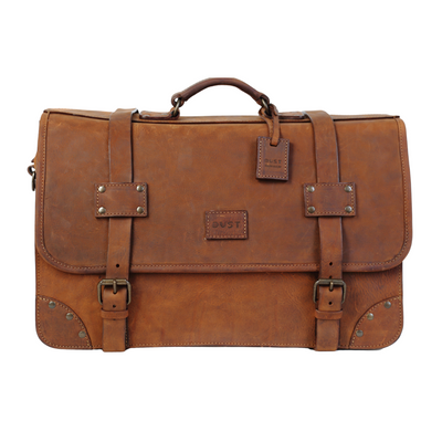 Leather Duffle Bag in Heritage Brown Mod 118