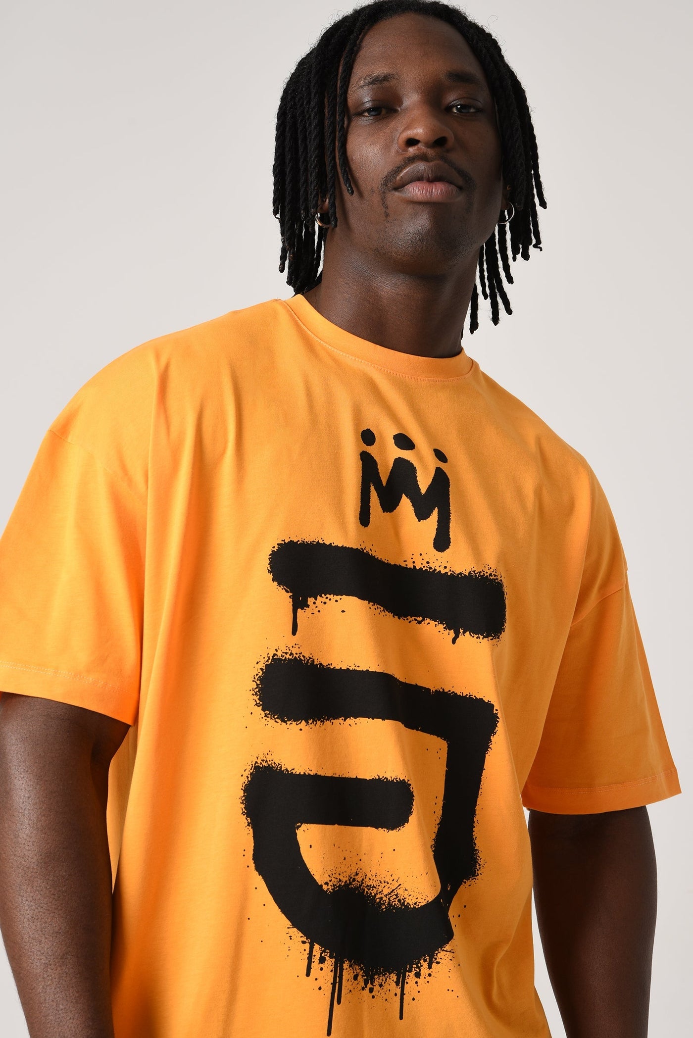 Oversized Royal Tee Orange