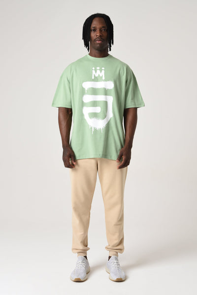 Oversized Royal Tee Basil