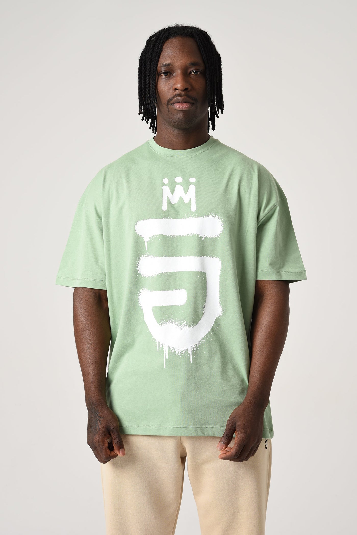 Oversized Royal Tee Basil