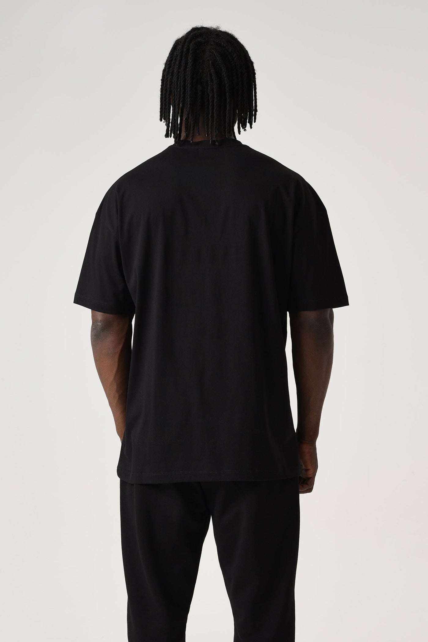 Oversized Royal Tee Black