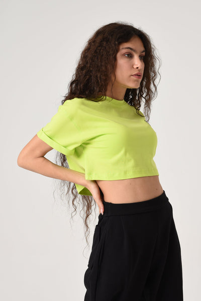 Crop Top Lime