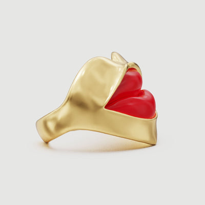 Love Lips Rouge Cuff