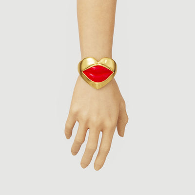 Love Lips Rouge Cuff