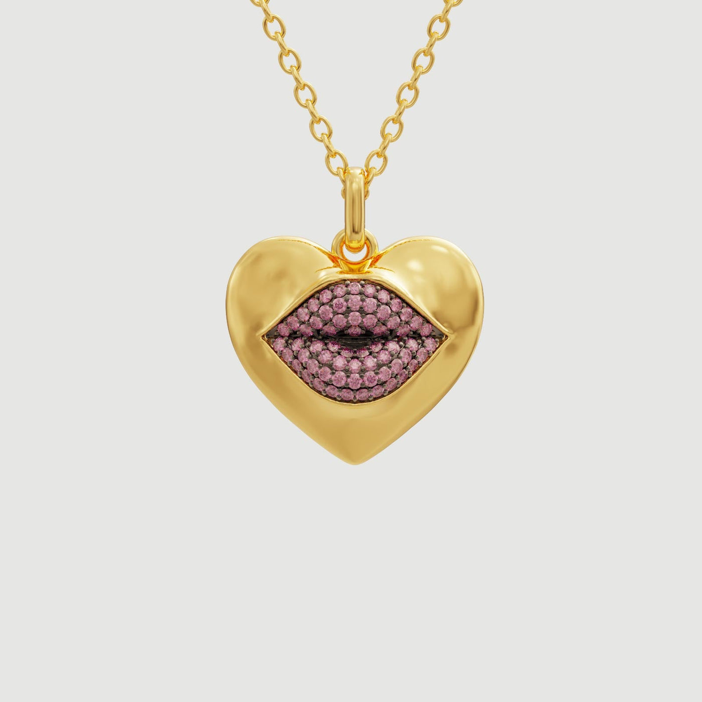 Love Lips Mini Necklace