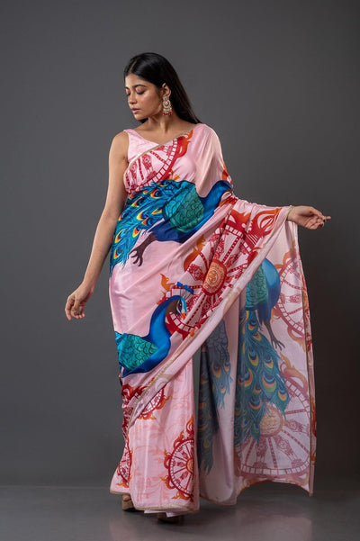 Pankh Crepe Saree - KlothinnSareeKLYGDP - 1Pankh Crepe Saree - Klothinn