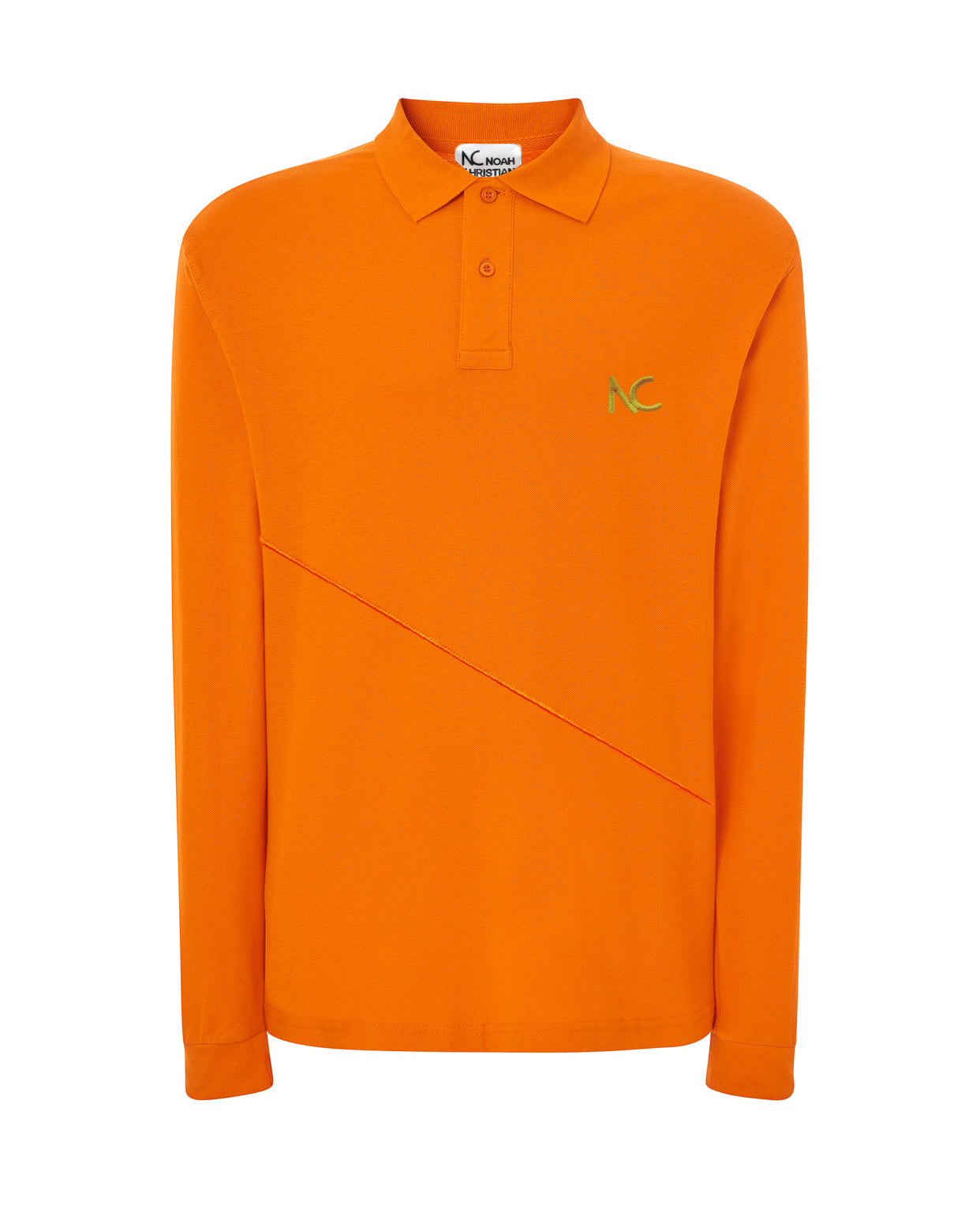 LIMITED EDITION LONG SLEEVE POLO CLASSIC FIT - ORANGE