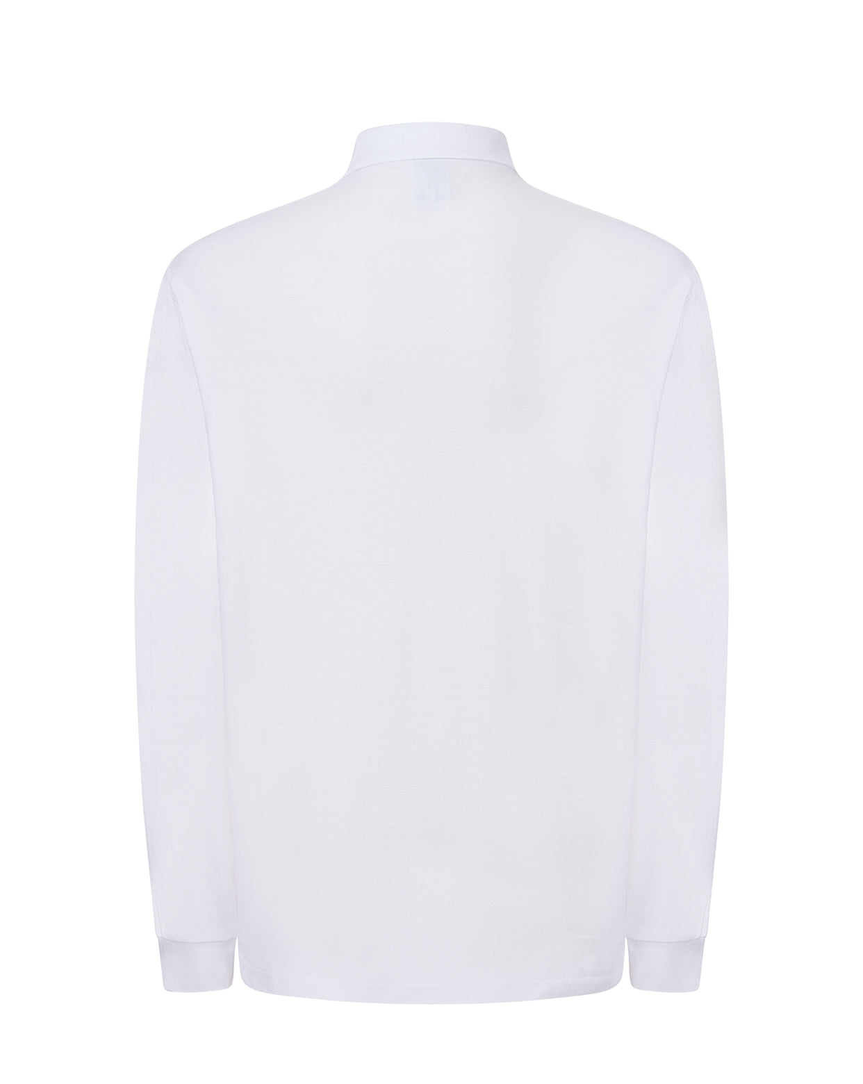 LONG SLEEVE POLO CLASSIC FIT - WHITE