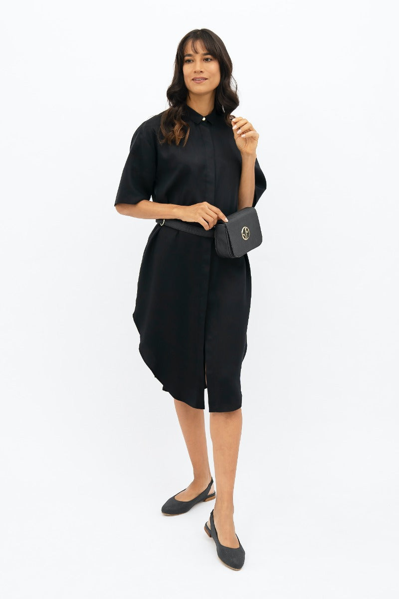 Seville - Midi Dress - Licorice