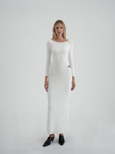 Asymmetrical Dress, Front