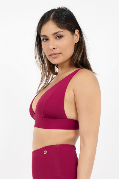 Uluwatu  - Timeless Classic Bikini Top - Red Coral