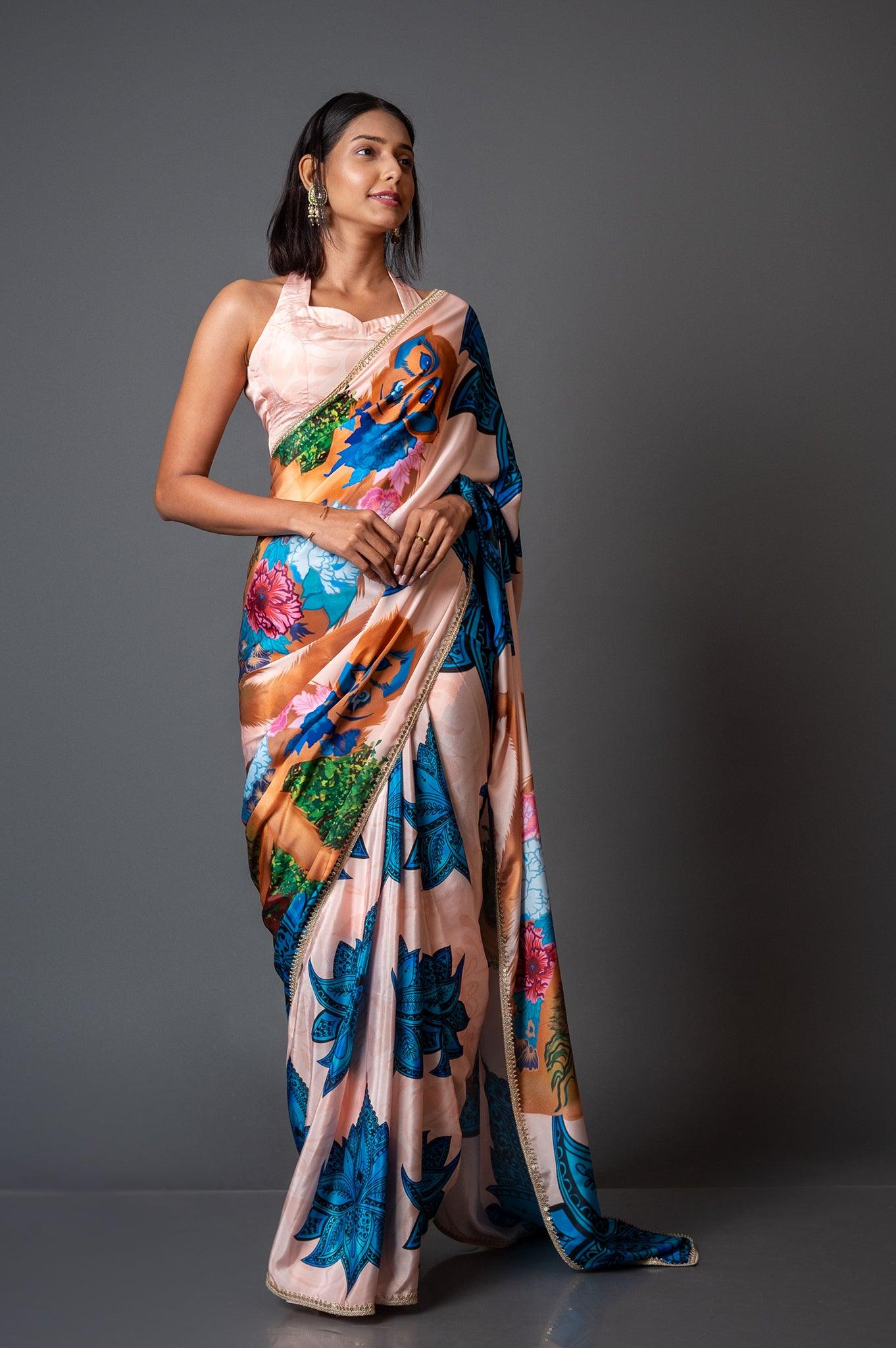 Veera Crepe Saree - KlothinnSareeKLYGTR - 3Veera Crepe Saree - Klothinn