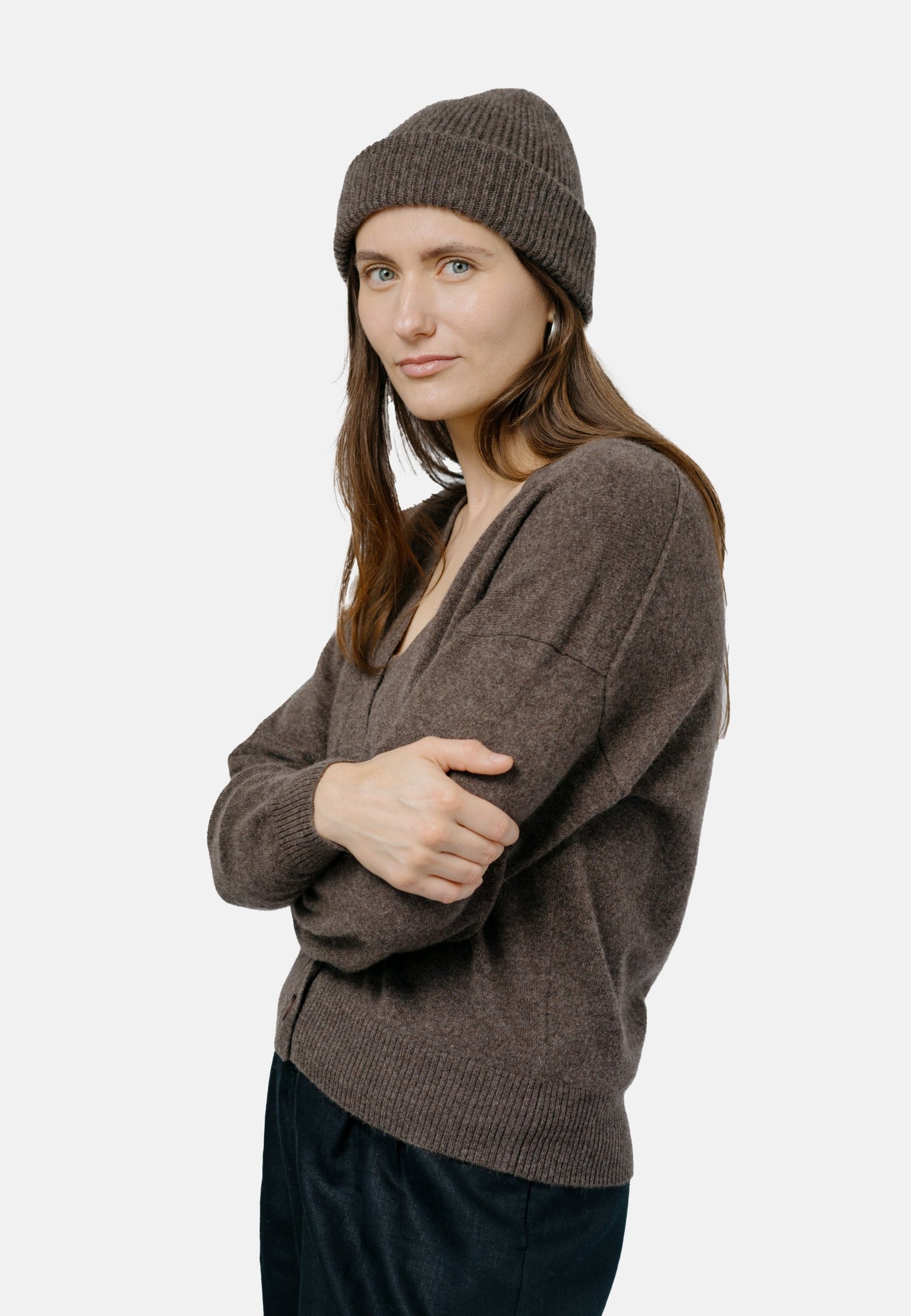 Vilnius Beanie Brown